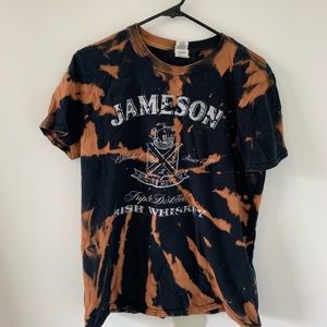 Jameson bleach dye tee shirt